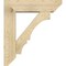 Ekena Millwork Balboa Slat Rough Sawn Bracket w/ Offset Brace, Douglas Fir, 8"W x 30"D x 34"H BKT0806X30X34BOA06RDF - alternate 3